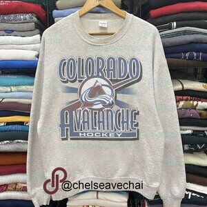 Vintage Colorado Avalanche Hockey Sweatshirt, Retro NHL Shirt For Men And Women